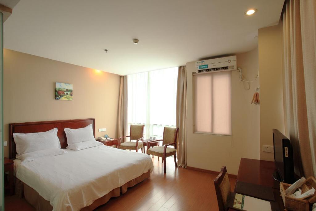 Greentree Inn Shanghai Dongming Road Subway Station Express Hotel Pokoj fotografie