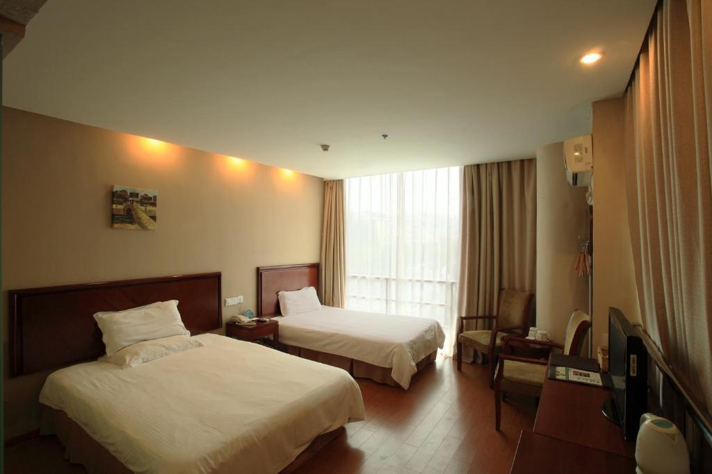 Greentree Inn Shanghai Dongming Road Subway Station Express Hotel Pokoj fotografie